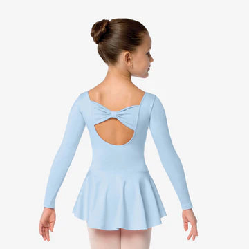 Long Sleeve Gillian Bow Back Tutu Dress