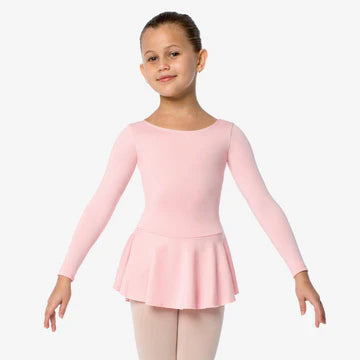 Long Sleeve Gillian Bow Back Tutu Dress