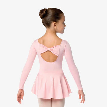 Long Sleeve Gillian Bow Back Tutu Dress