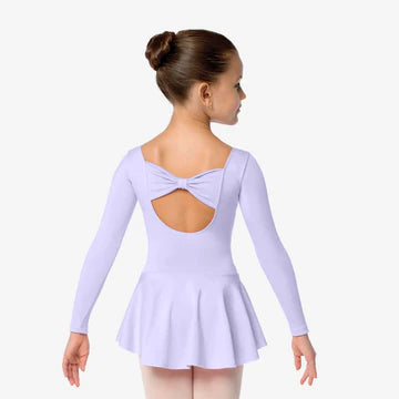 Long Sleeve Gillian Bow Back Tutu Dress