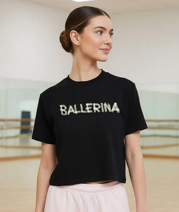 Adult Ballerina Toe Tape Tee