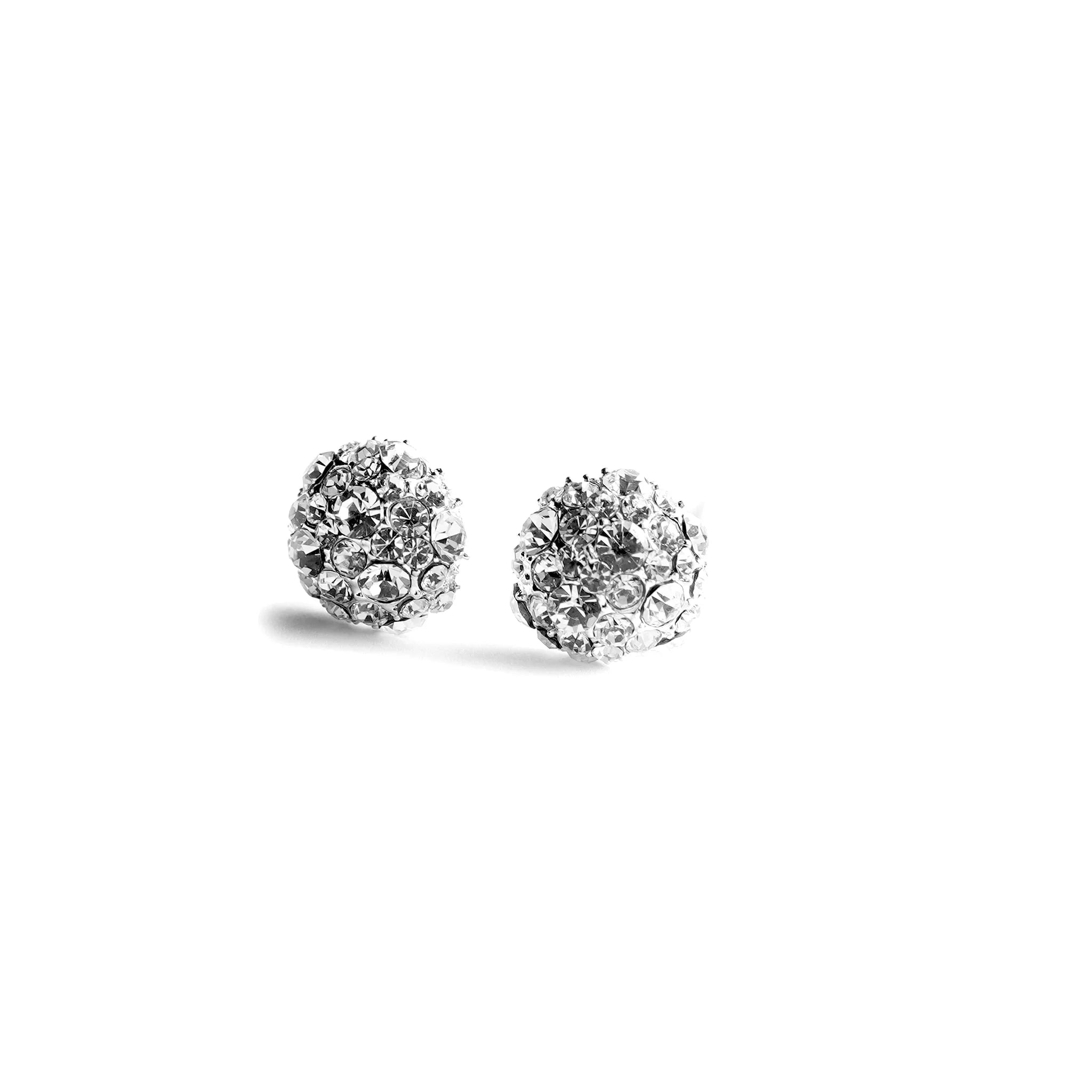 Snowcap Rhinestone Hair Pins