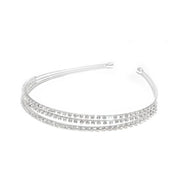 3 Strand Rhinestone Headband