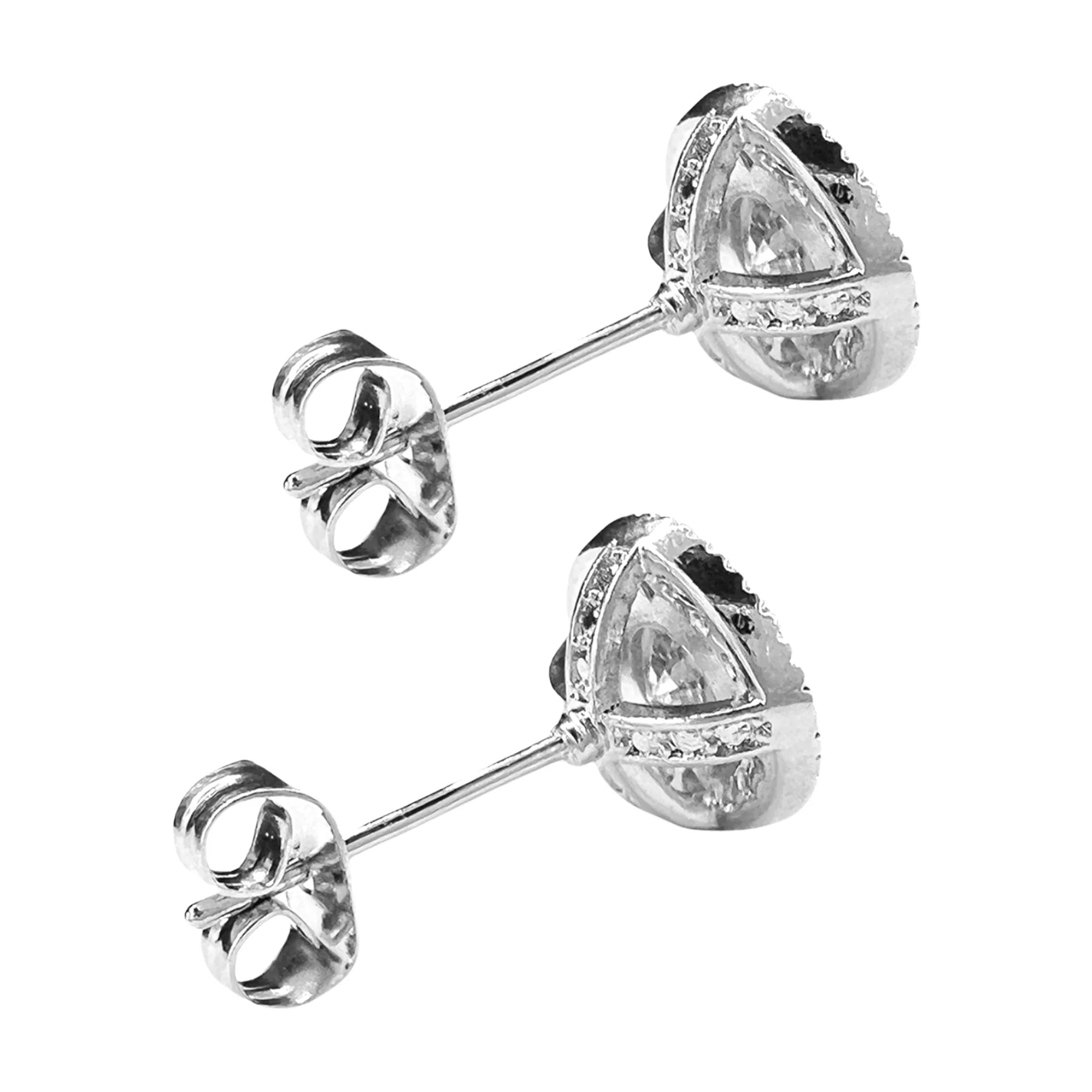 Competition Crystal Stud Earrings