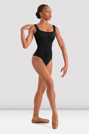 Mirella Adagio Tank Embroidered Leotard