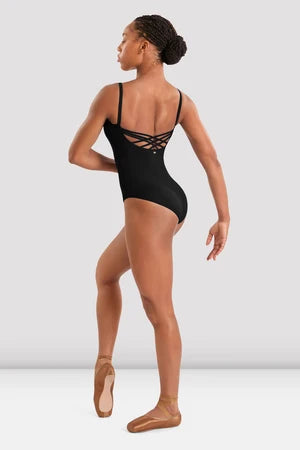 Mirella Adagio Cross Back Embroidered Leotard