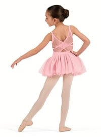 Girls’ Gianna Floral Print Cami Tutu Leotard