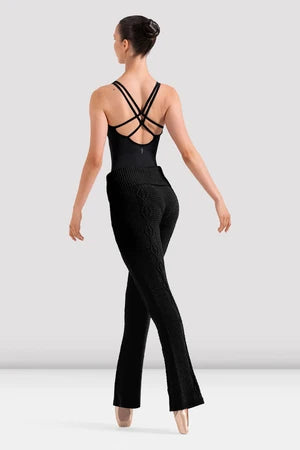 Ladies Bloch Elena Cable Knit Flared Pant