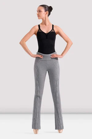 Ladies Bloch Elena Cable Knit Flared Pant