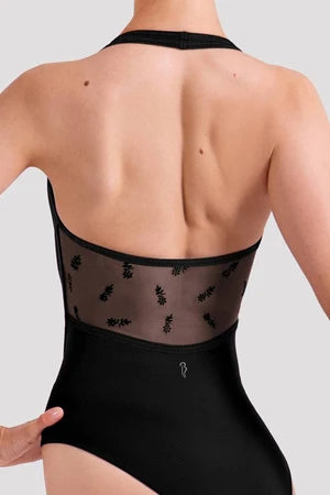 Bloch Ladies Charlotte Floral Halter Leotard