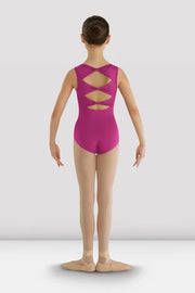 Bloch Girls Gladiolus Diamond Back Leotard