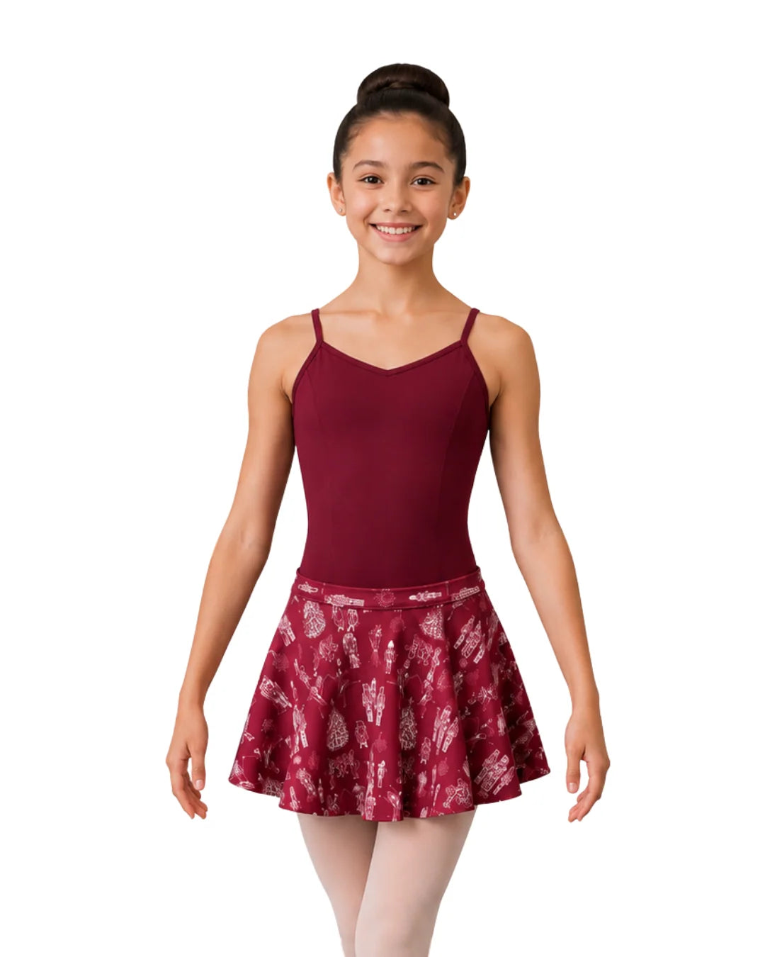 DanzNMotion Nutcracker Ballerina Pull On Skirt