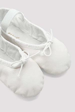 Bloch Kids' Dansoft Leather Full Sole Leather Ballet Flat