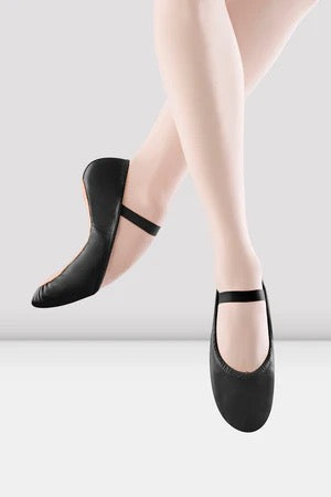 Bloch Adult Dansoft Leather Full Sole Leather Ballet Flat