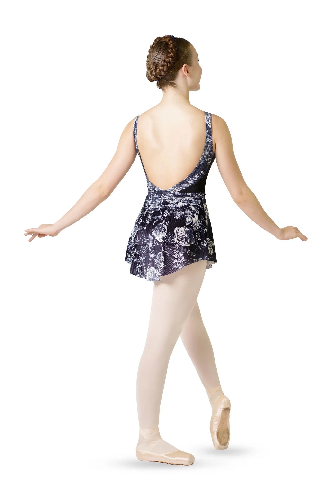 Adult Floral Velour Skirt