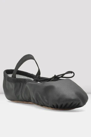 Bloch Adult Dansoft Leather Full Sole Leather Ballet Flat
