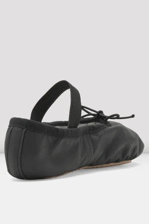 Bloch Adult Dansoft Leather Full Sole Leather Ballet Flat