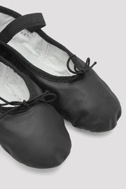 Bloch Adult Dansoft Leather Full Sole Leather Ballet Flat