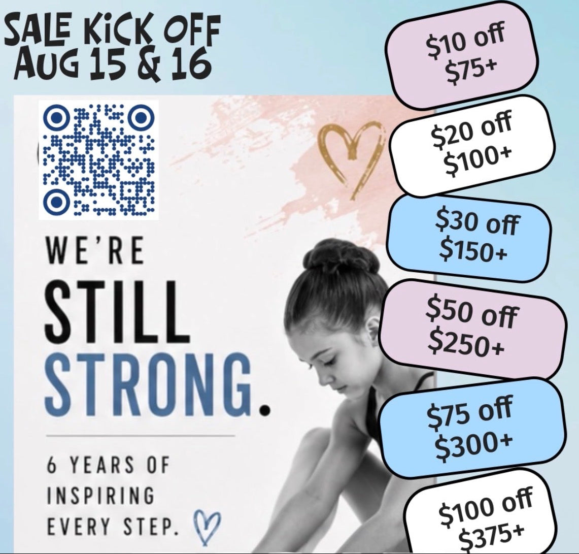 Back to Dance Sale Your Dance Closet