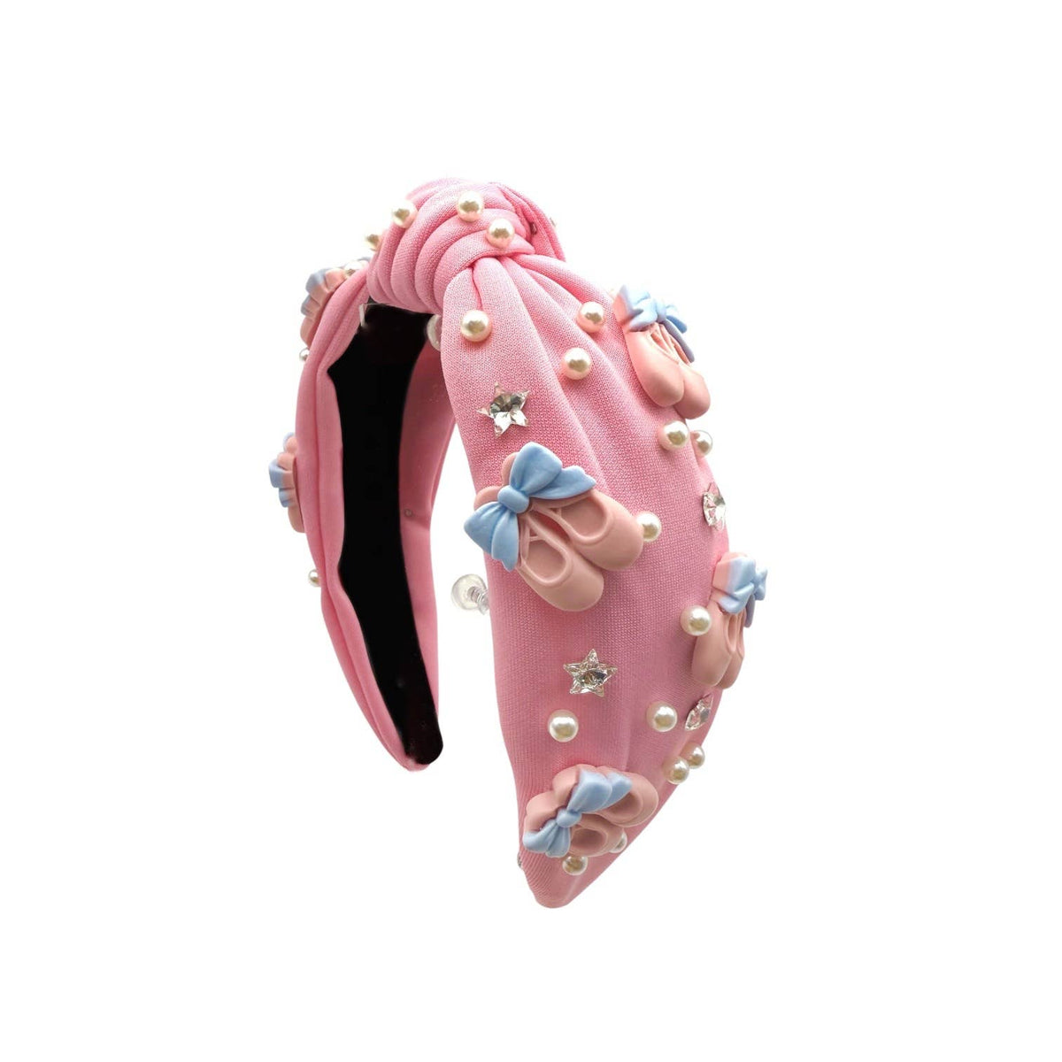 Tiny Dancer Ballet Dance Pink Knot Girls Cute Headband