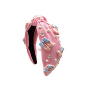 Tiny Dancer Ballet Dance Pink Knot Girls Cute Headband