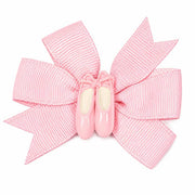 3915 Pinwheel Bow w Ballet Shoes