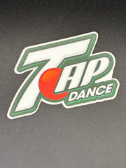 Tap Dance Parody Dance Sticker, 3" x 2.8"