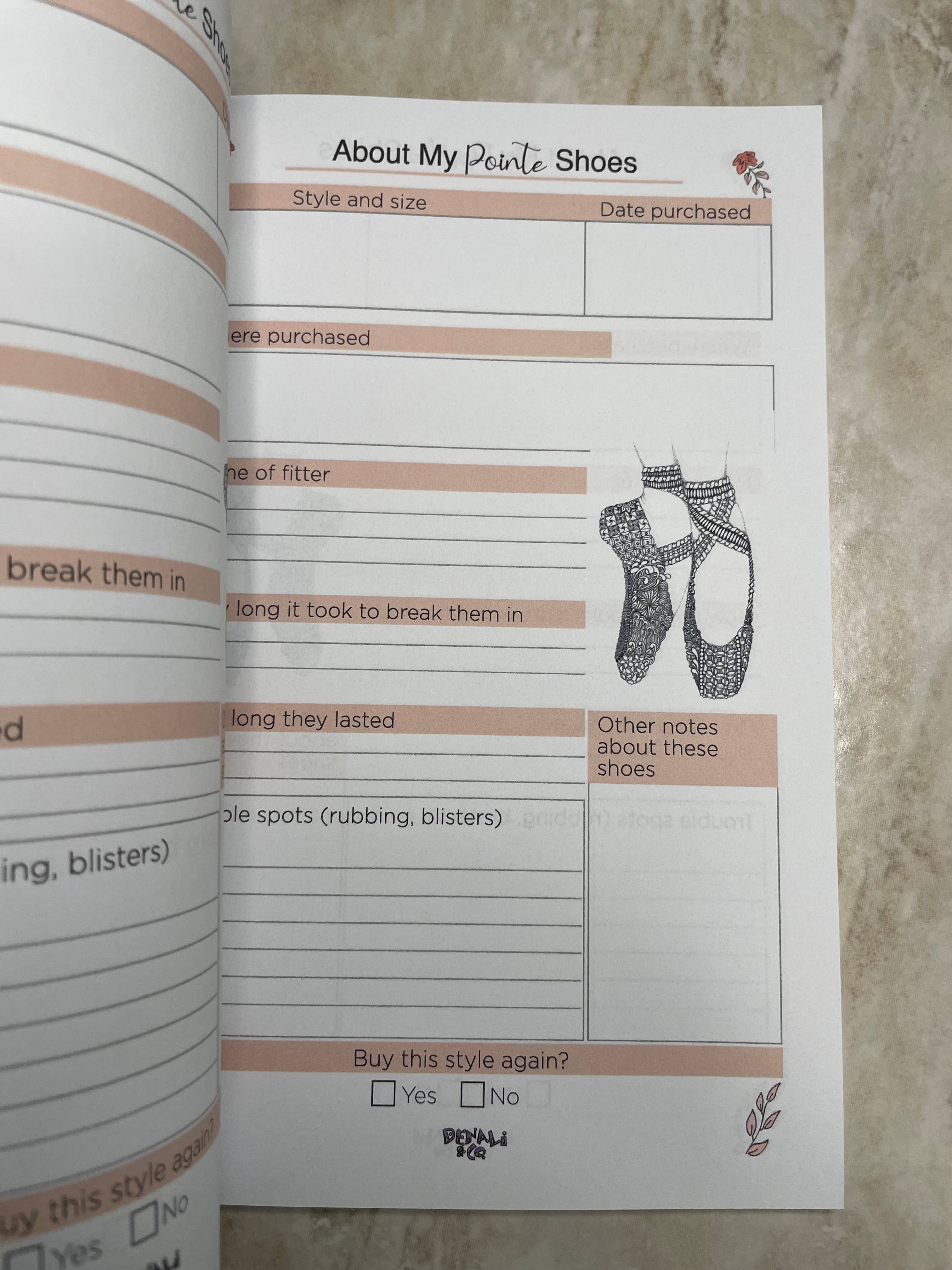 Footnotes for Pointe: The Tracker for Ballerinas