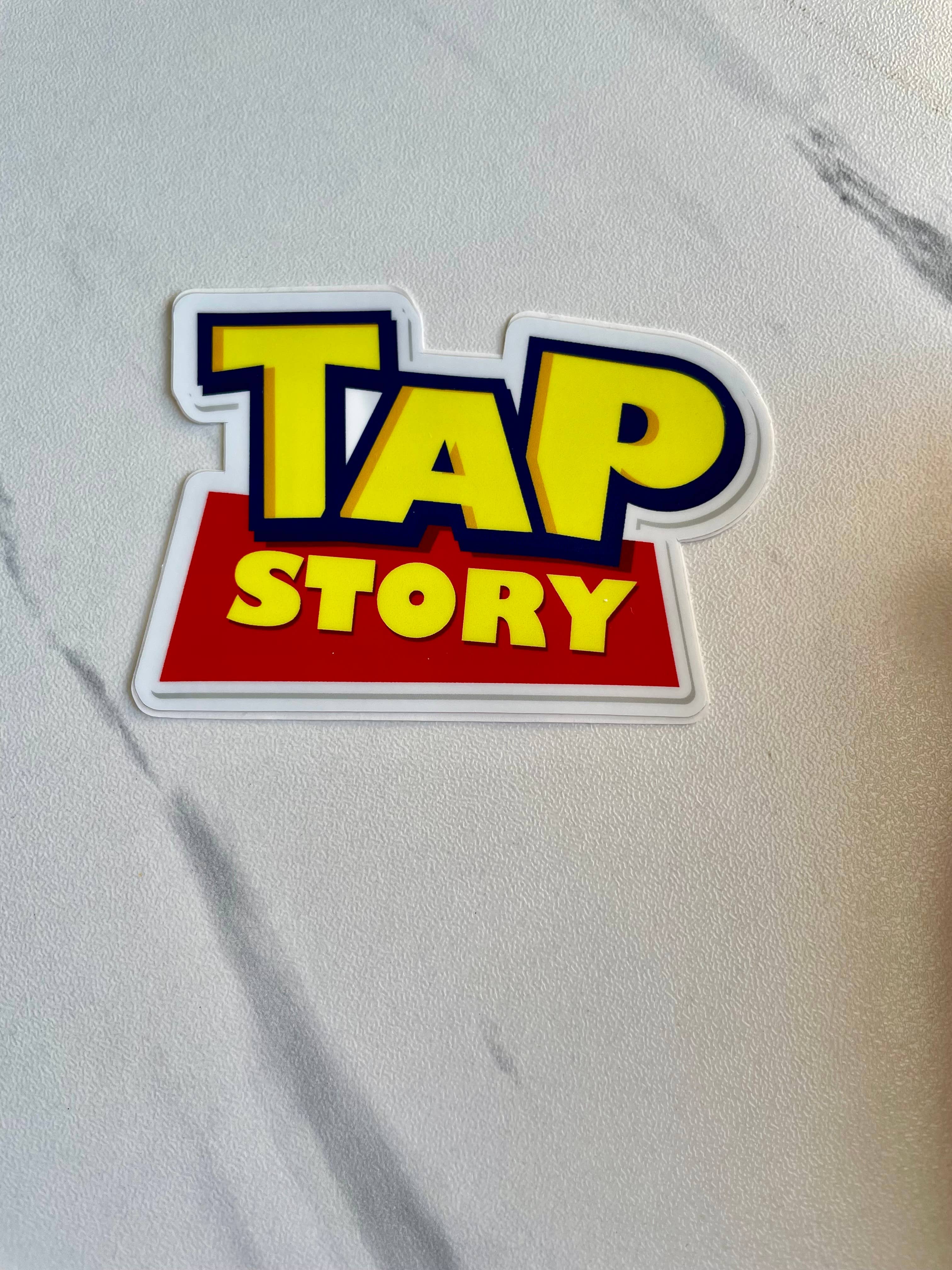 Tap Story Parody Sticker,  Dance Sticker, Tap Dancer
